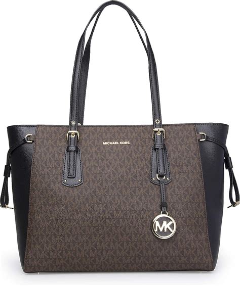 michael michael kors medium multifunction top zip tote|michael kors bag large.